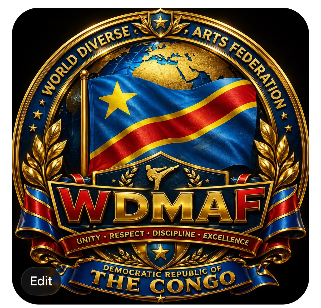 World Diverse Martial Arts - Congo logo